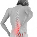 Patient feeling low back pain