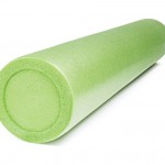 An image of what a foam roller looks like