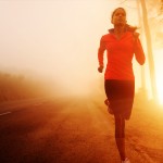 Woman running